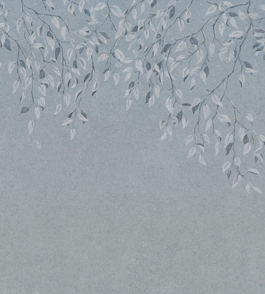 Liselund Mural by Sandberg Misty Blue