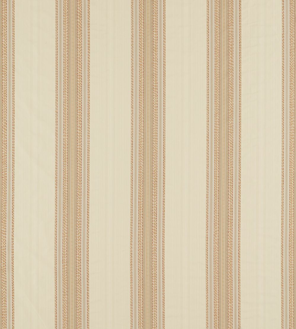 Lisere Stripe Fabric by Zoffany Paris Grey