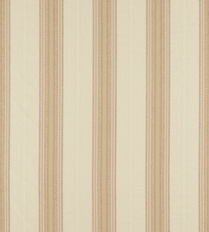 Lisere Stripe Fabric by Zoffany Paris Grey