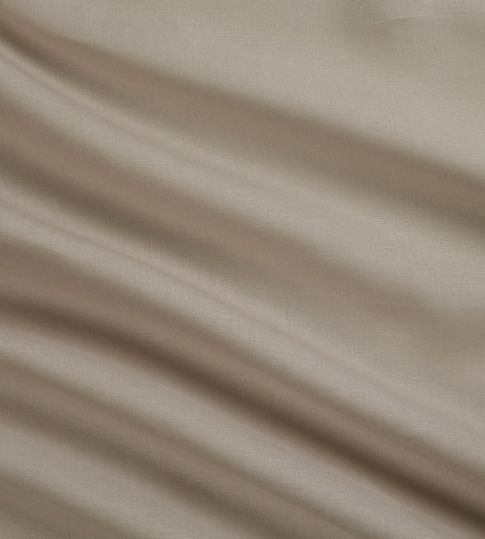 Lismore Linen Fabric by James Hare Sand