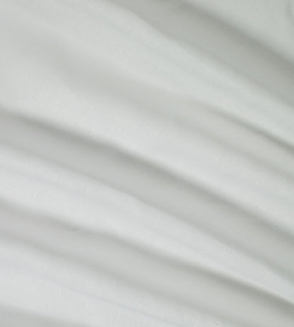 Lismore Linen Fabric by James Hare White