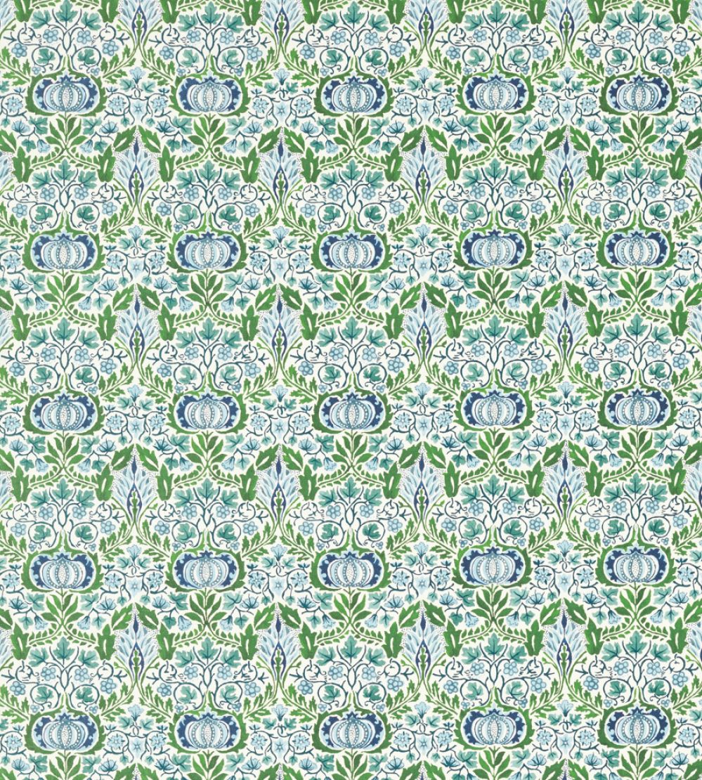Little Chintz Fabric by Morris & Co Nettle/Woad