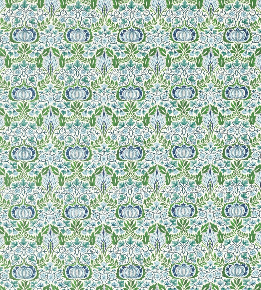 Little Chintz Fabric by Morris & Co Nettle/Woad