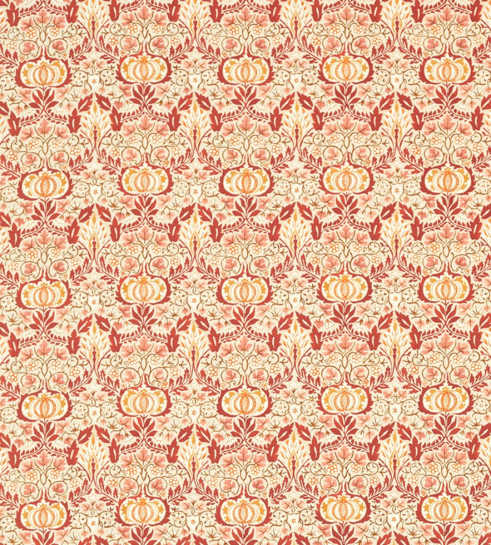 Little Chintz Fabric by Morris & Co Russet