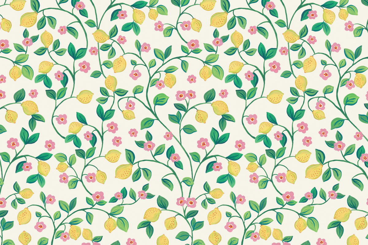 Little Lemon Multi wallpaper by Hovia
