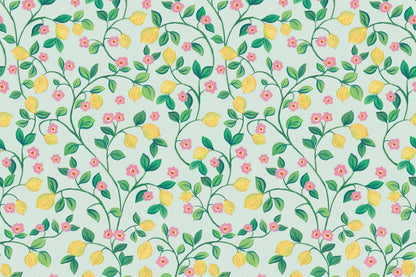 Little Lemon Blue wallpaper by Hovia