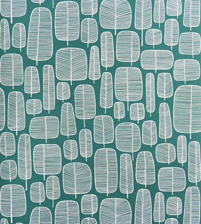 Little Trees Wallpaper by MissPrint Emerald