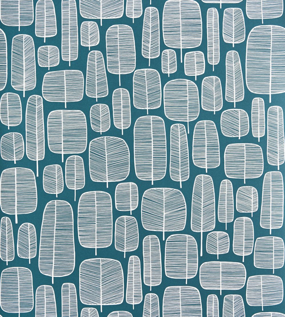 Little Trees Wallpaper by MissPrint Petroleum