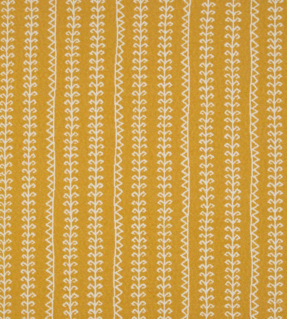 Little Weed Fabric by Christopher Farr Cloth Lemon
