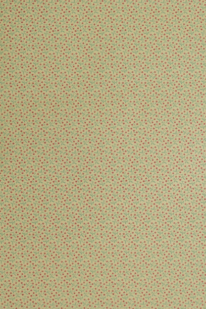 Lizzie Wallpaper by Jean Monro in Teal/Port