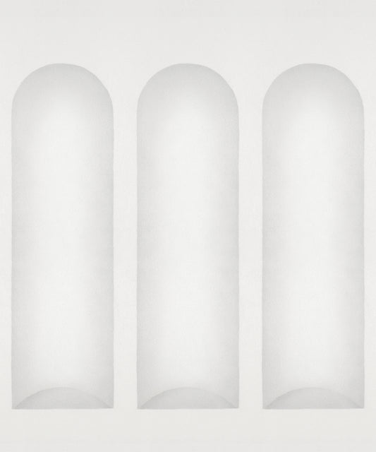 Ljung Light Gray mural by Sandberg