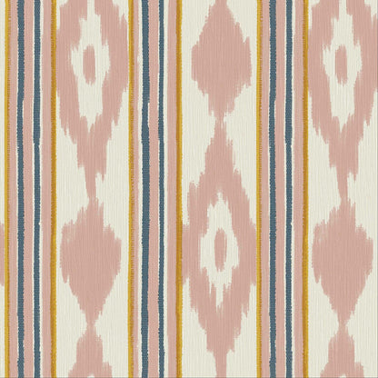 Lloseta wallpaper by Coordonné in Peach, flat pattern view