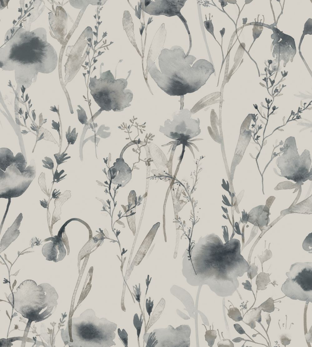 Lo Wallpaper by Sandberg Indigo Blue