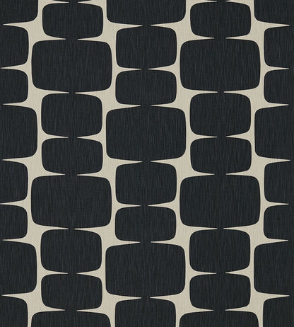 Lohko Fabric by Scion Liquorice / Hemp