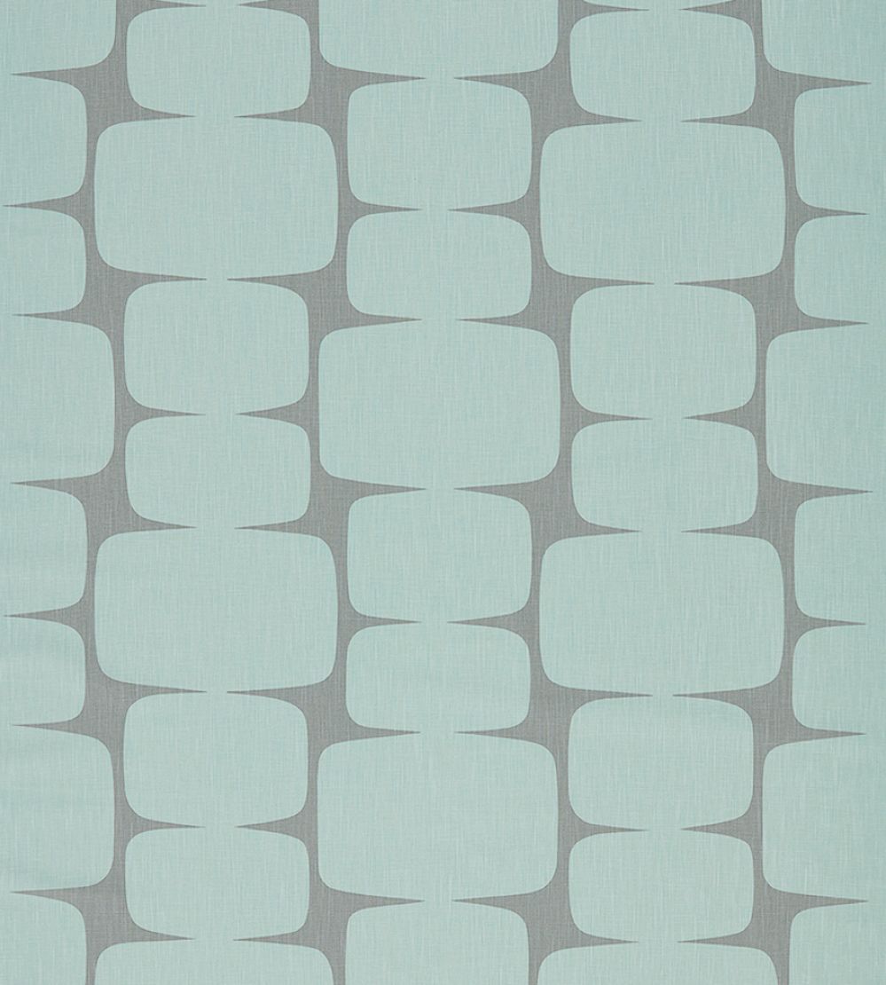Lohko Fabric by Scion Mist / Graphite