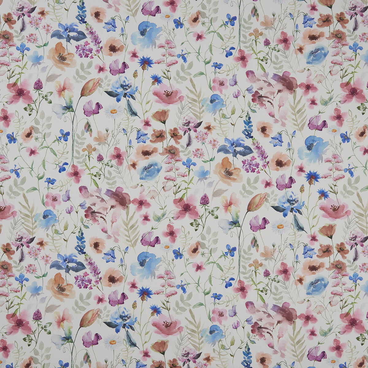 Lolita Multi/Cream fabric by Clarke & Clarke