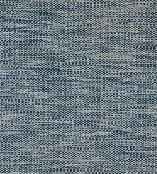 Lomi Outdoor Fabric by Christopher Farr Cloth Azzurro