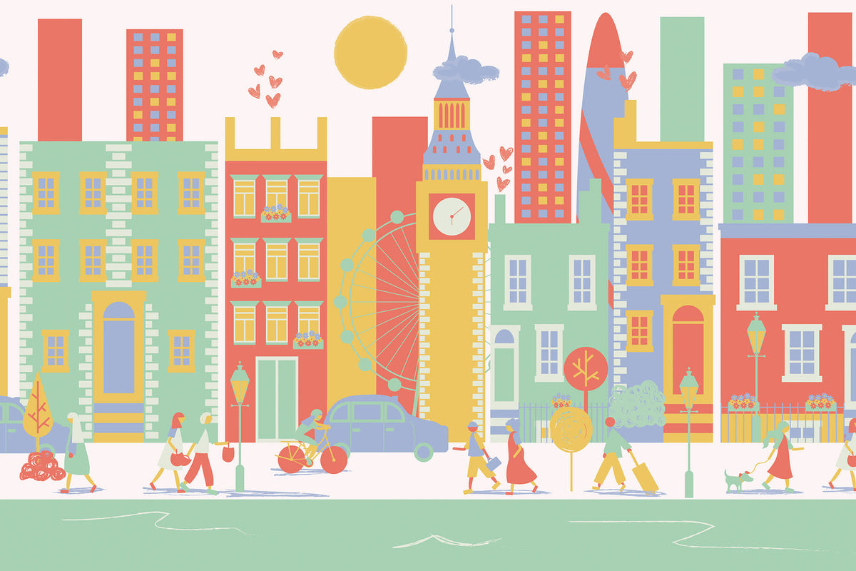 London Original mural by Hovia