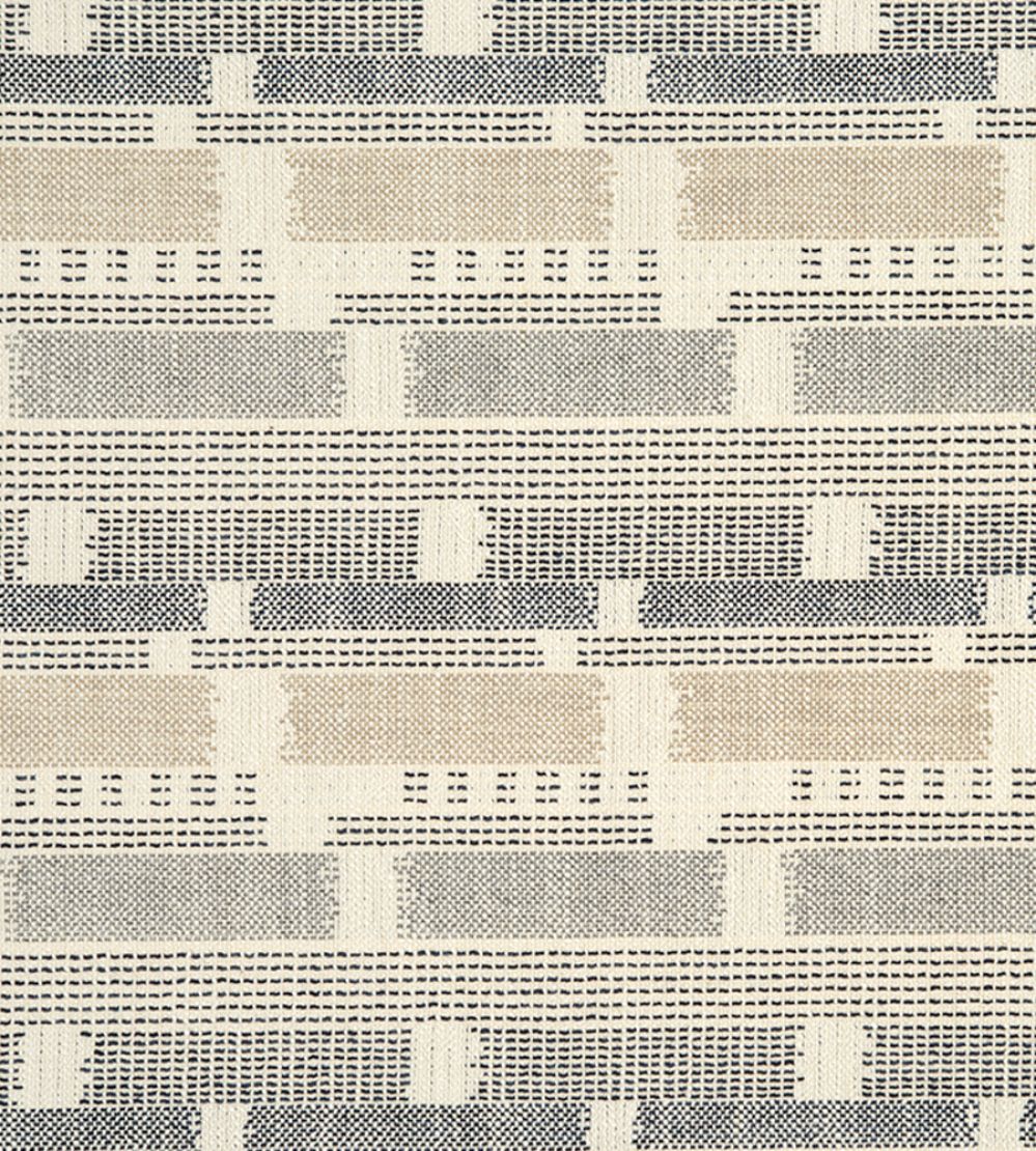 Loom Weave Fabric by Christopher Farr Cloth Indigo