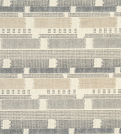 Loom Weave Fabric by Christopher Farr Cloth Indigo
