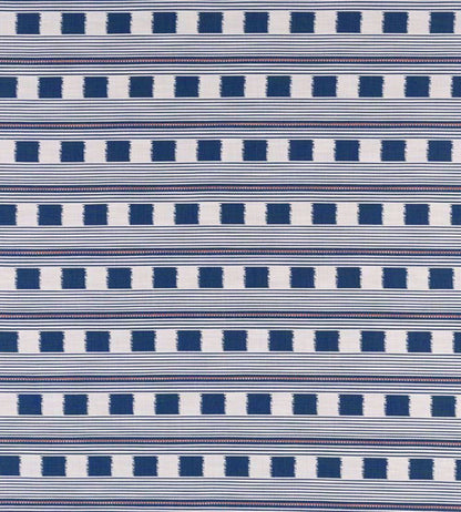 Lost and Found Performance Fabric by Christopher Farr Cloth Blue