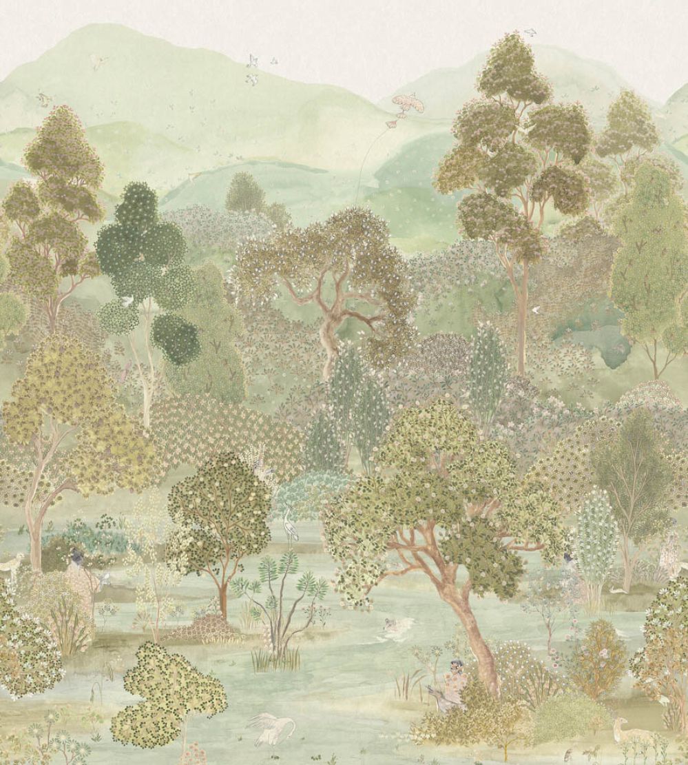 Lost Lands Mural by Zoffany Mineral