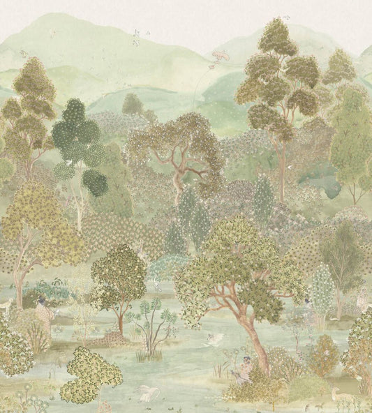 Lost Lands Mural by Zoffany Mineral