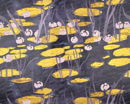 Lotus Wallpaper by Pierre Frey in Or (FP103001)
