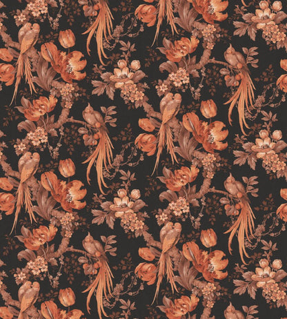 Lovebirds Wallpaper by Divine Savages Black