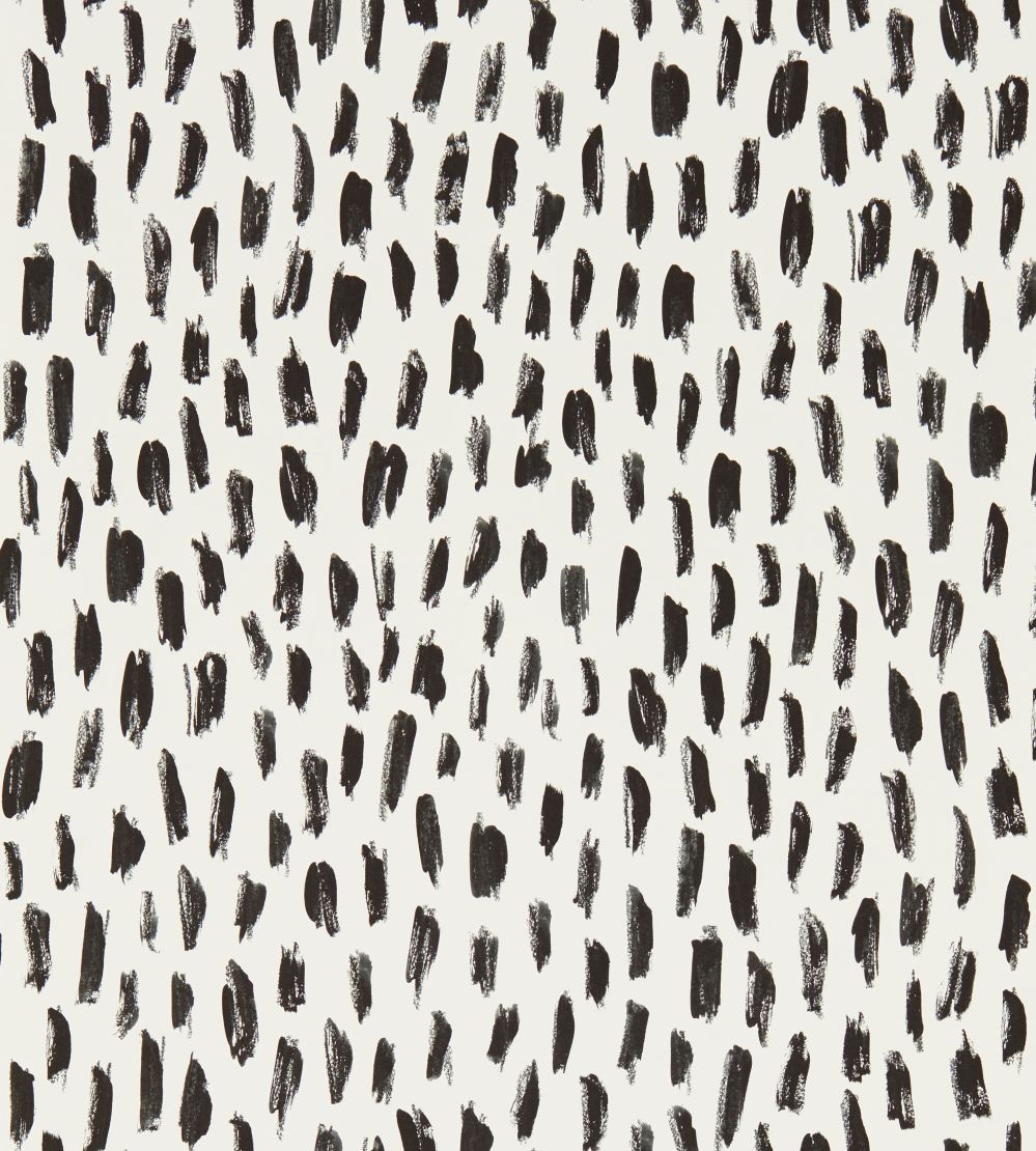 Loxley Wallpaper by Clarke & Clarke Ivory/Noir