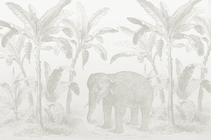 Loxodonta Neutral mural by Hovia