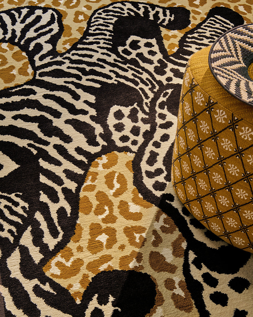 Lubin Rug by Pierre Frey shown in a room setting (view 2)