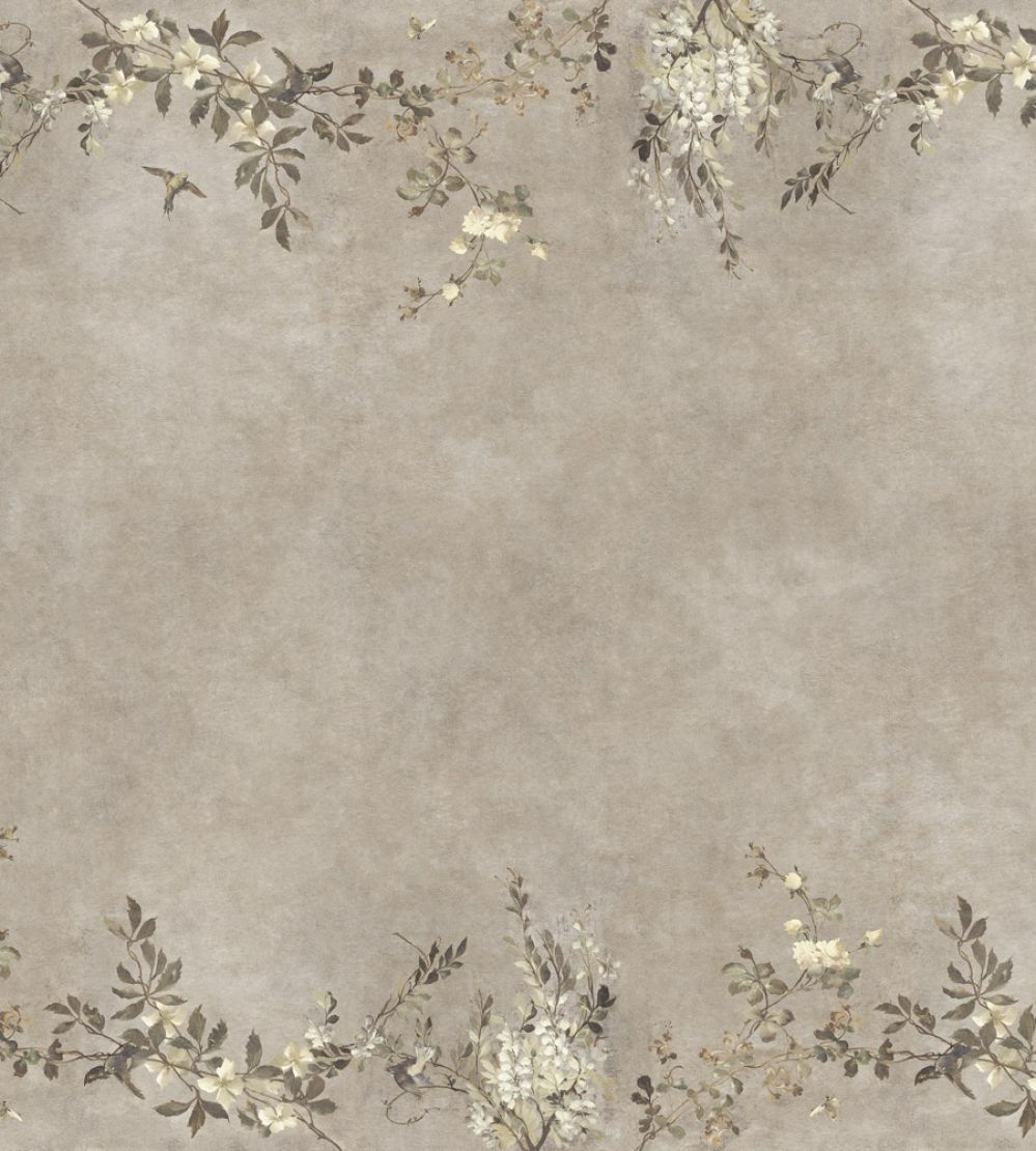 Luca Rectangle Mural by Sandberg Beige