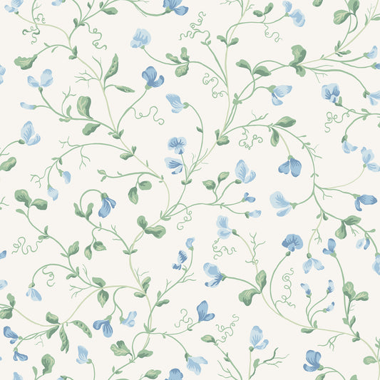 Lucy Sky Blue wallpaper by Sandberg