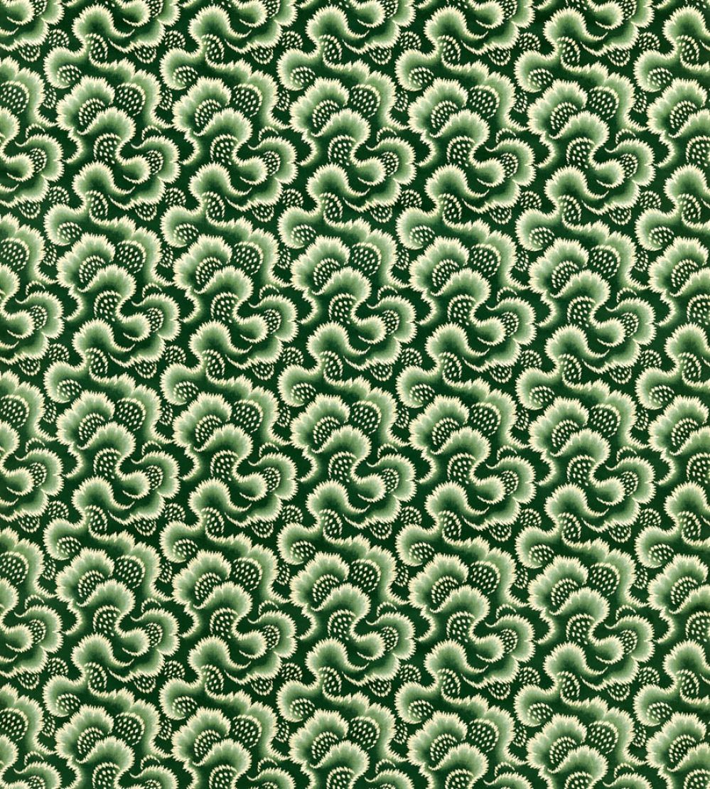 Ludaix Velvet Fabric by Harlequin Matcha