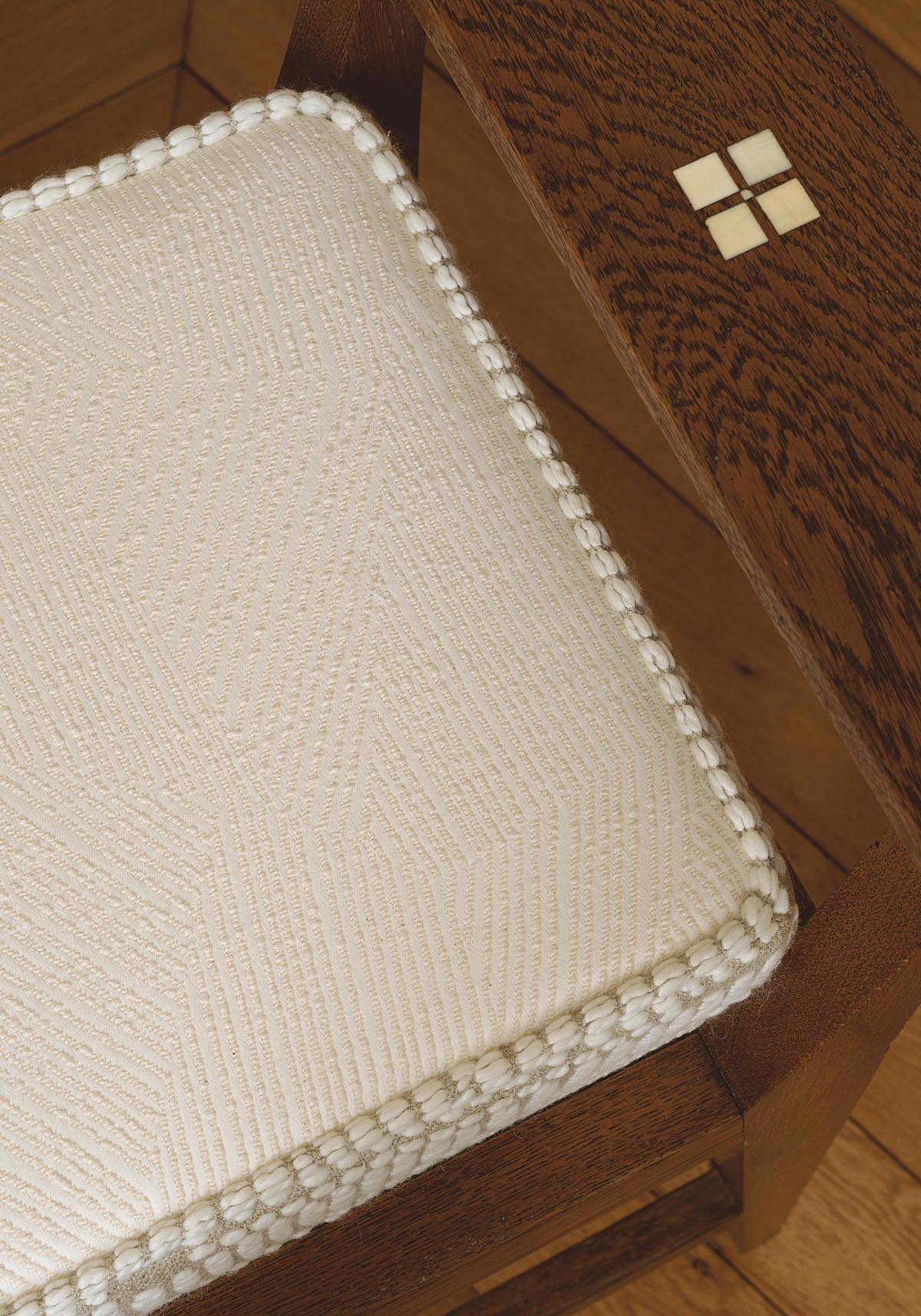 Luis Fabric by Pierre Frey shown in a room setting (view 1)