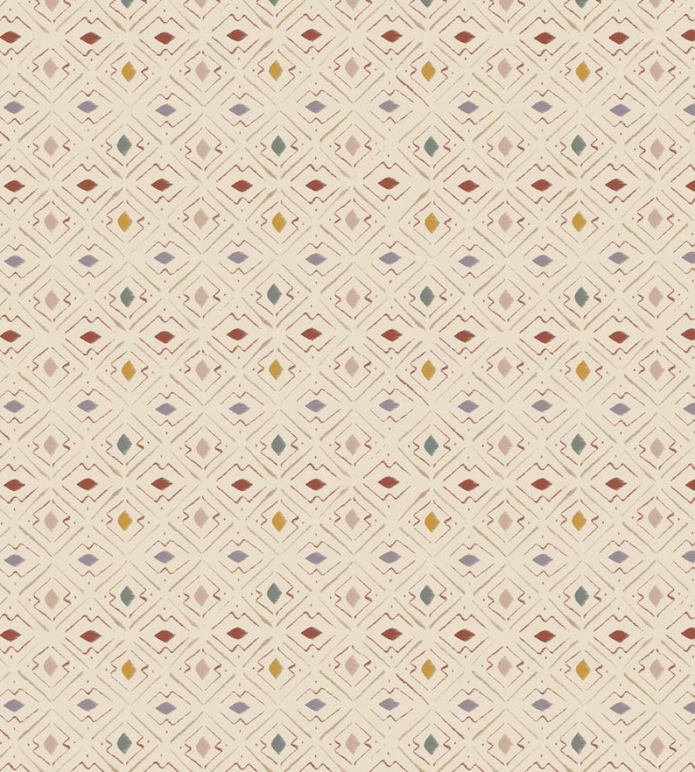 Lulu Wallpaper by Parker & Jules Cinnamon Tobacco