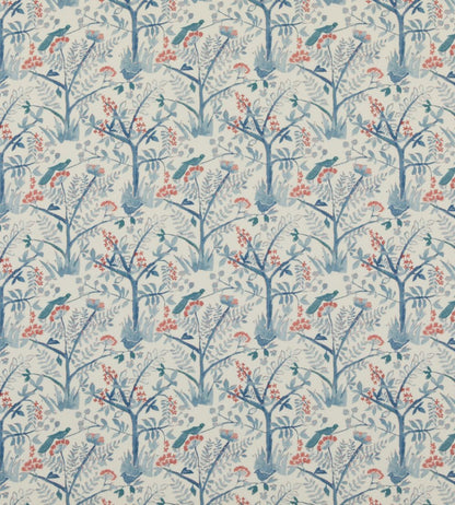 Lulworth Fabric by Baker Lifestyle Blue/Red
