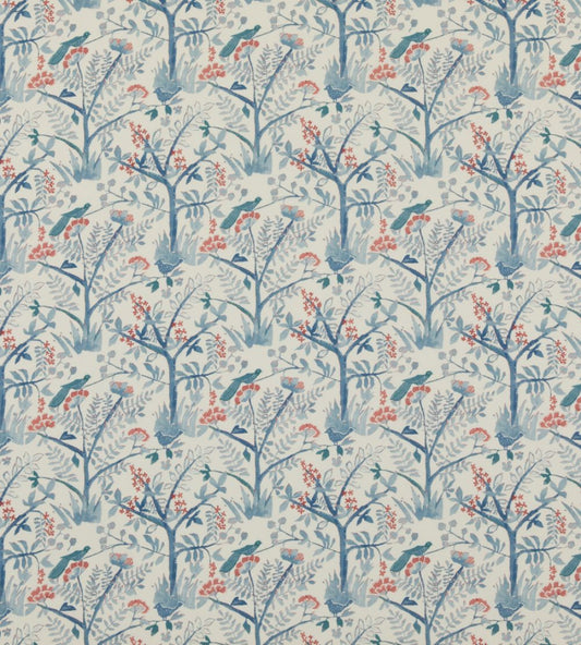 Lulworth Fabric by Baker Lifestyle Blue/Red