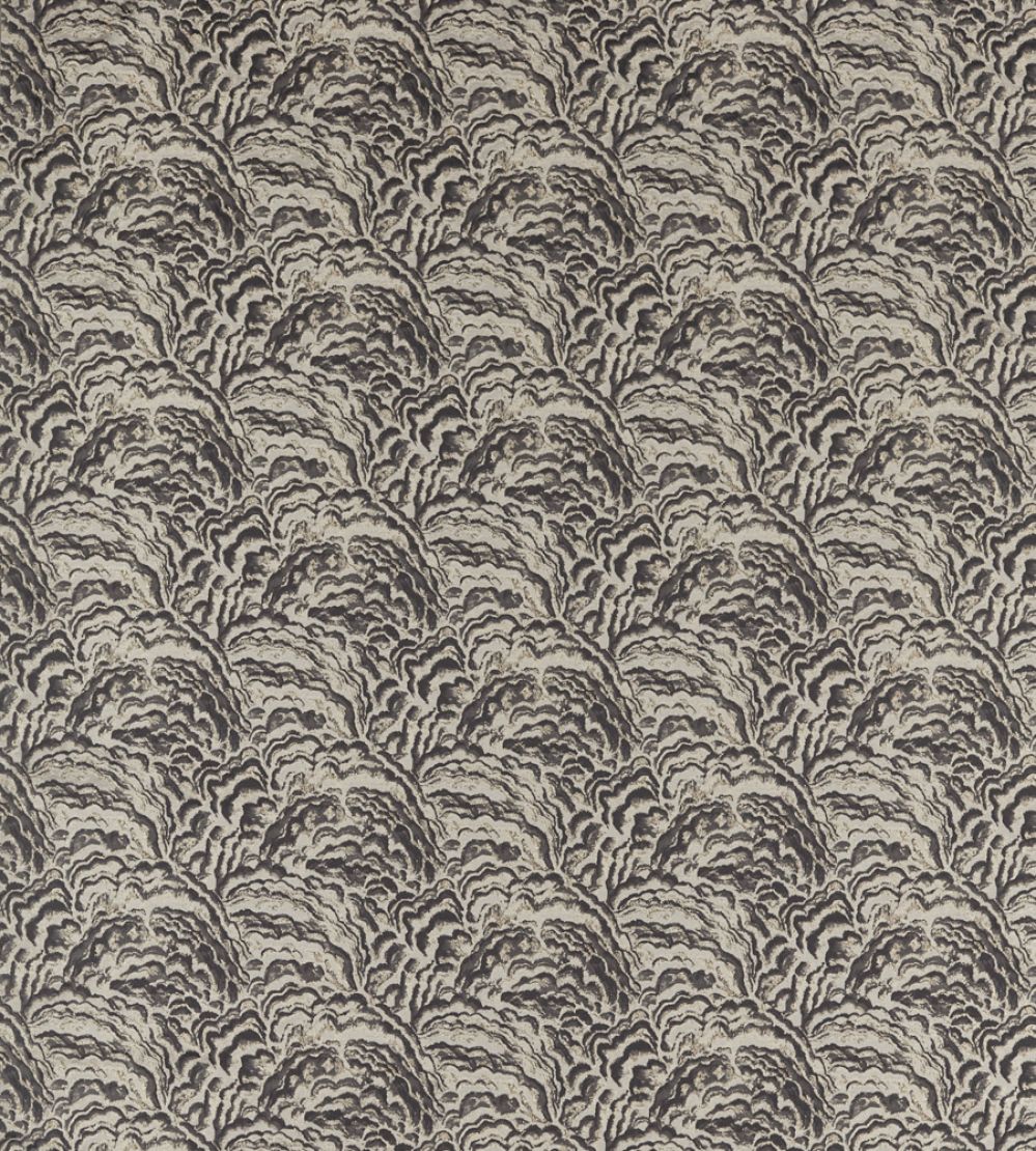 Lumino Fabric by Clarke & Clarke Noir