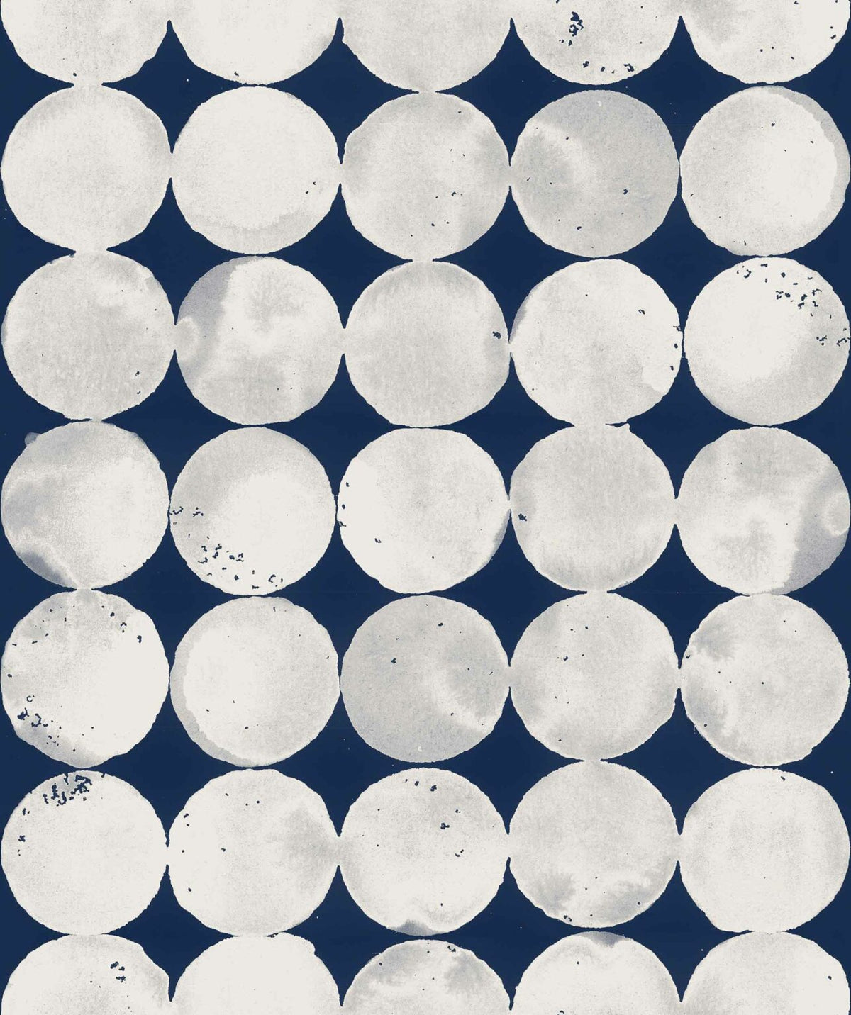 Luna Craters wallpaper by Coordonné in Ice, flat pattern view