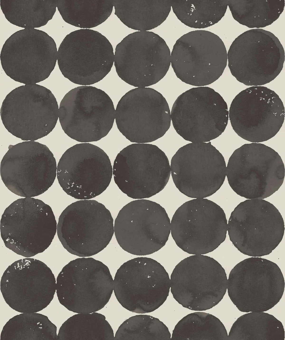 Luna Craters wallpaper by Coordonné in Onyx, flat pattern view