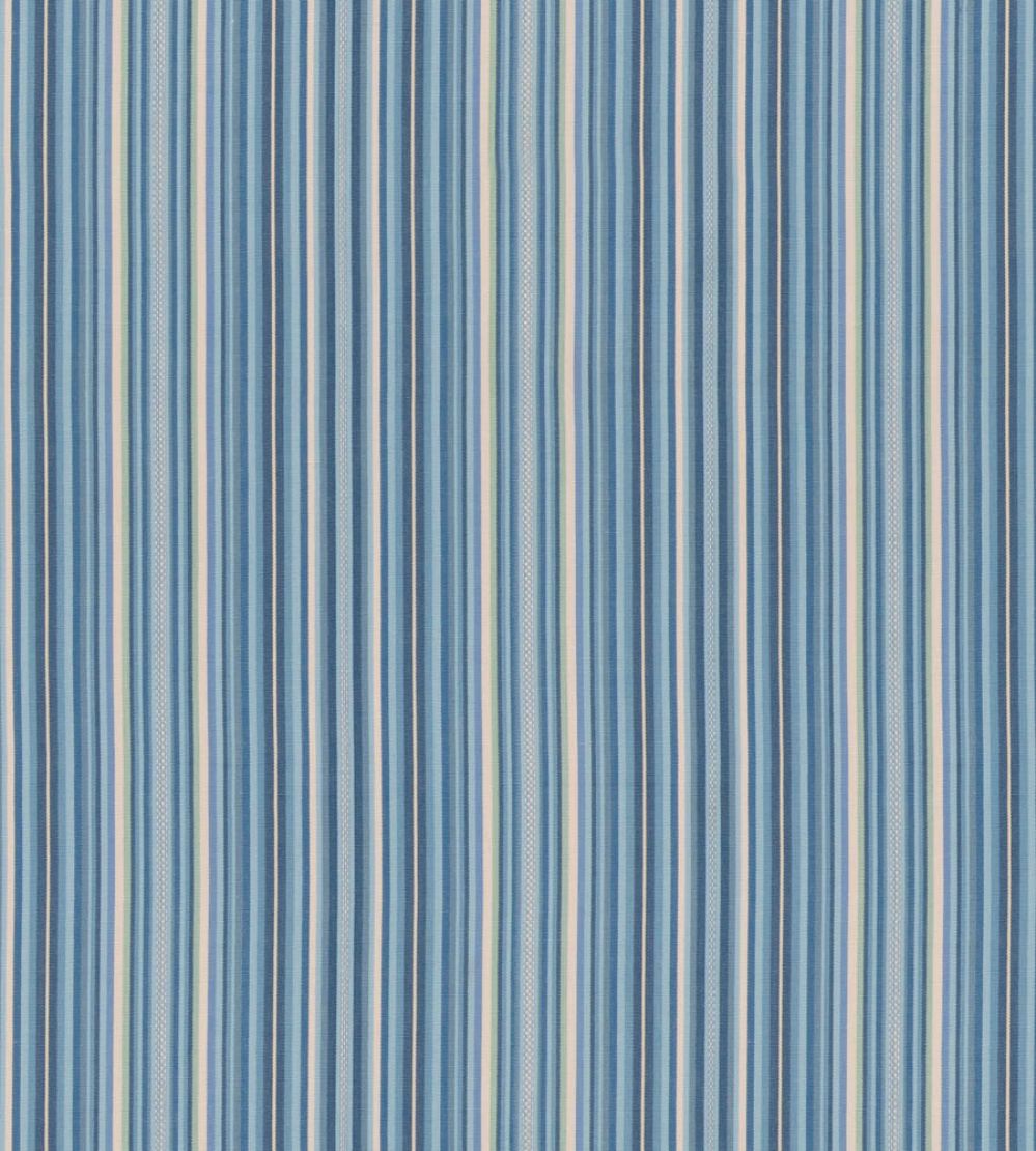 Luna Stripe Fabric by GP & J Baker Blue