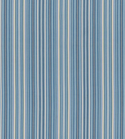 Luna Stripe Fabric by GP & J Baker Blue
