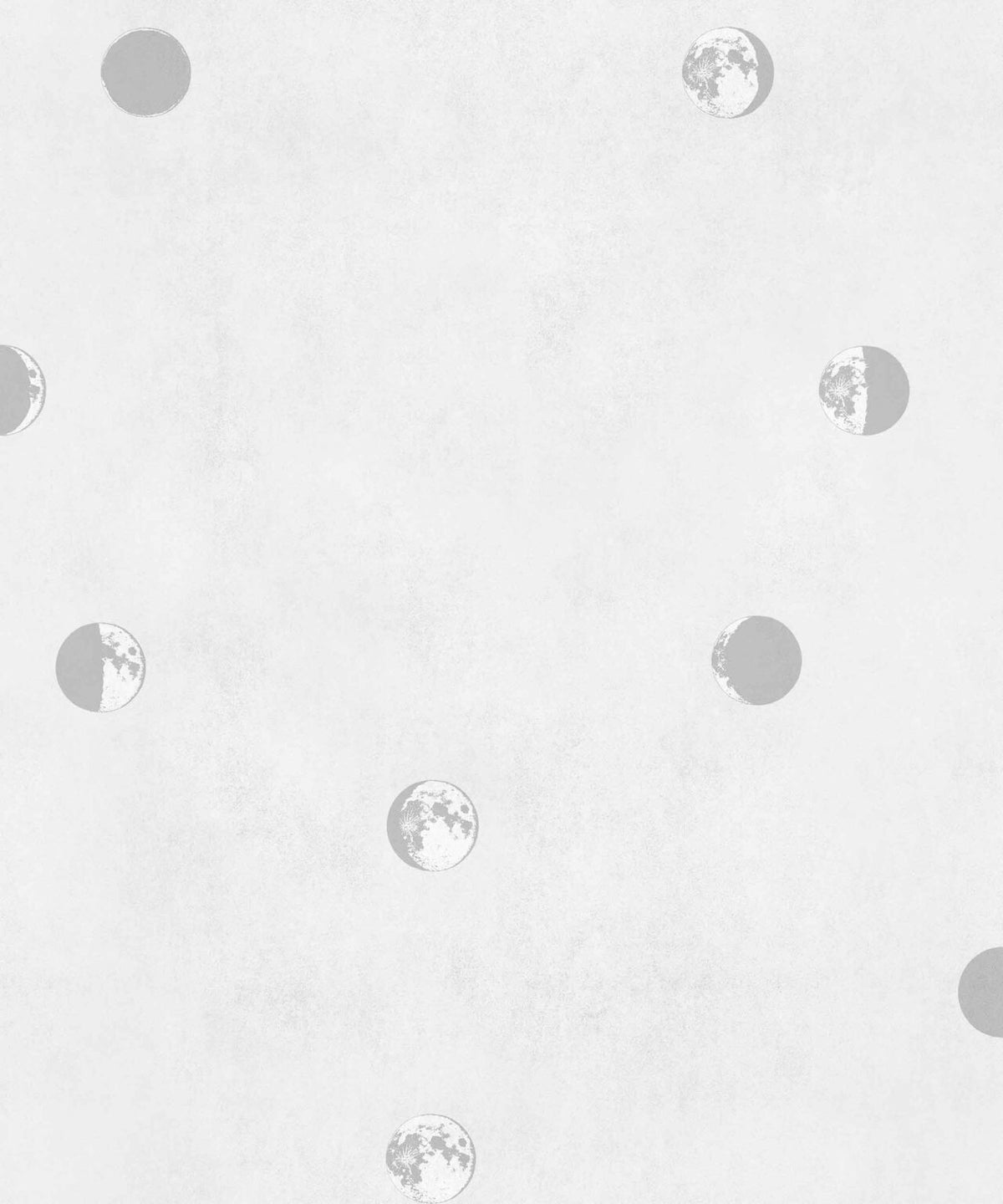 Lunatic wallpaper by Coordonné in Grey, flat pattern view