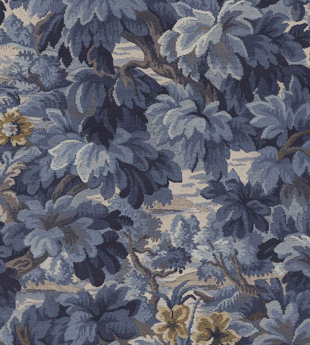 Gobelin Wallpaper by Eijffinger Blue