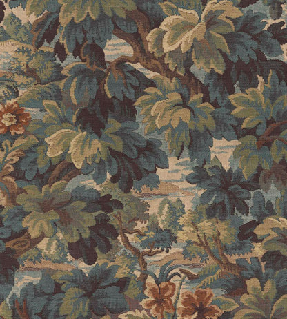 Gobelin Wallpaper by Eijffinger Green