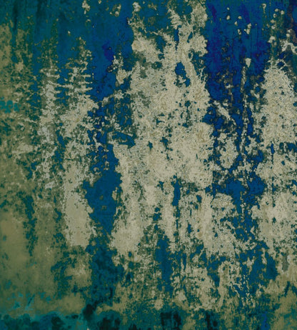 Lustre Fabric by Arley House Cobalt Sage