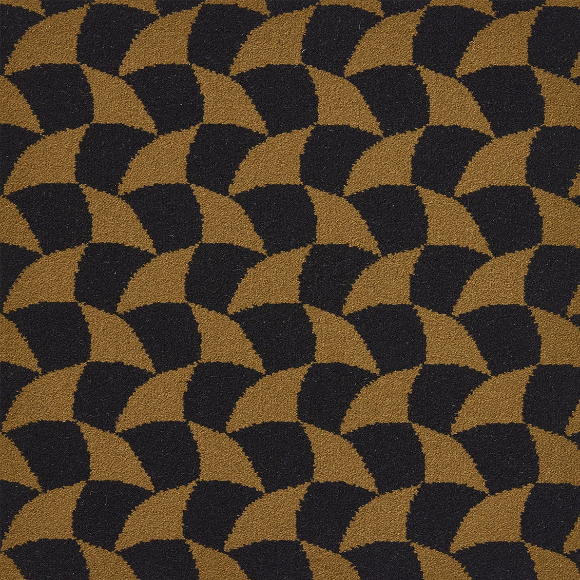 Lutetia Rug by Pierre Frey in Noir/Or (FT127002)