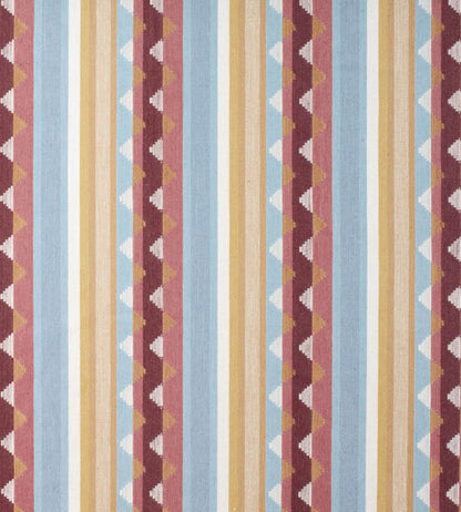 Lutley Stripe Fabric by Sanderson Damson/Medlar